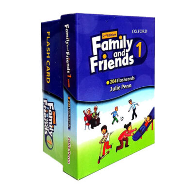 Family and Friends 1 Flashcards، نشر آکسفورد