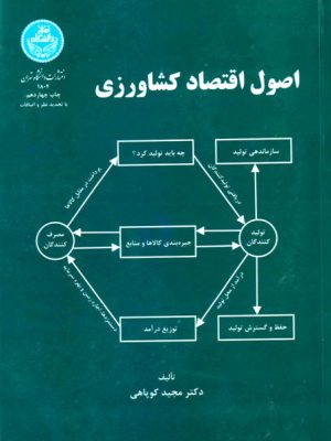 اصول اقتصاد کشاورزی، دکتر مجید کوپاهی، نشر دانشگاه تهران، دانشگاهی