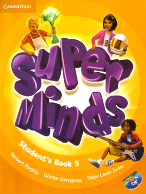 Super Minds 5 (سوپر مایندز 5), کمبریج, Herbert Puchta, Gunter Gergross, Peter Lewis-Jones,