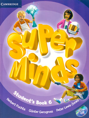 Super Minds 6 (سوپر مایندز 6), کمبریج, Herbert Puchta, Gunter Gergross, Peter Lewis-Jones,