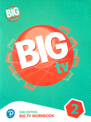 Big English Big TV 2 Workbook (بیگ انگلیش بیگ تی وی 2 ورک بوک), انتشارات Pearson,Mario Herrera