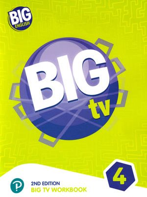 Big English Big TV 4 Workbook (بیگ انگلیش بیگ تی وی 4 ورک بوک), انتشارات Pearson,Mario Herrera