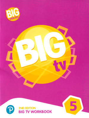 Big English Big TV 5 Workbook (بیگ انگلیش بیگ تی وی 5 ورک بوک), انتشارات Pearson,Mario Herrera