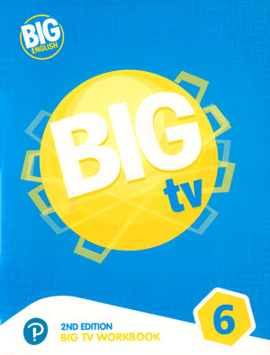 Big English Big TV 6 Workbook (بیگ انگلیش بیگ تی وی 6 ورک بوک), انتشارات Pearson,Mario Herrera