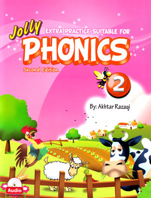 Extra Practice Suitable for Phonics 2 (اکسترا پرکتیس فور فونیکس 2), مجموعه کتاب های فونیکس اختر رزاقی, اختر رزاقی, فونیکس 2 اختر رزاقی نشر جنگل