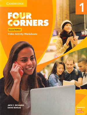 Four Corners 1 Video Activity Worksheets (ویدئو فور کرنرز 1), Jack C. Richards, David Bohlke, کمبریج
