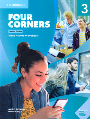 Four Corners 3 Video Activity Worksheets (ویدئو فور کرنرز 3), Jack C. Richards, David Bohlke, کمبریج