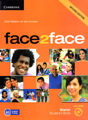 Face 2 Face Starter (فیس 2 فیس استارتر), Chris Redston, Gillie Cunningham, Cambridge, کمبریج