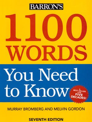 1100Words You Need To Know (1100 واژه که باید دانست), Murray Bromberg, Melvin Gordon, Barrons