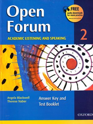 Open Forum 2 (اپن فرم 2), Angela Blackwell, Therese Naber