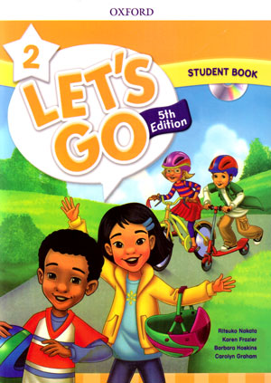 Let's Go Student Book 2 (لتس گو استیودنت بوک 2)، Ritsko Nakata , Karen Frazier ,Barbara Hoskins ,Carolyn Graham
