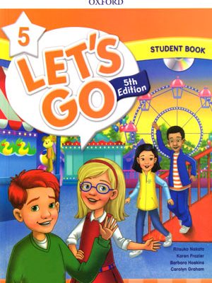Let's Go Student Book 5 (لتس گو استیودنت بوک 5)، Ritsko Nakata , Karen Frazier ,Barbara Hoskins ,Carolyn Graham