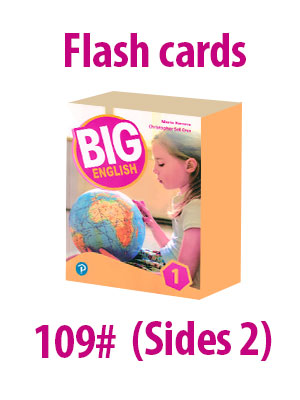 Big English 1 Flash cards (فلش کارت بیگ انگلیش 1), pearson