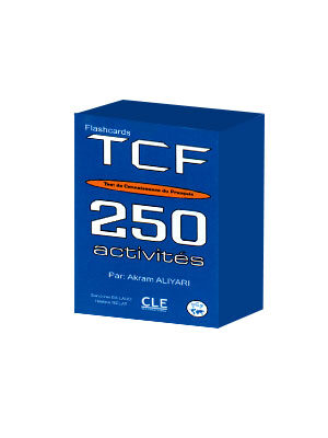 TCF 250 activities Flash cards (فلش کارت TCF فرانسه-فارسی)