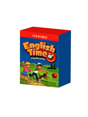 English Time 1 Flash cards (فلش کارت انگلیش تایم 1)