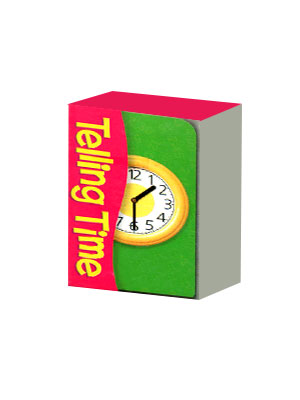 Telling Time Pocket Flash cards (فلش کارت تلینگ تایم)