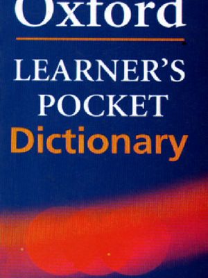 Oxford Learner's Pocket Dictionary (آکسفورد لرنرز پاکت دیکشنری)